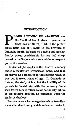 Pedro Antonio de Alarcón, Jacob Sloat Fassett: The Three-cornered Hat (1918, A.A. Knopf)