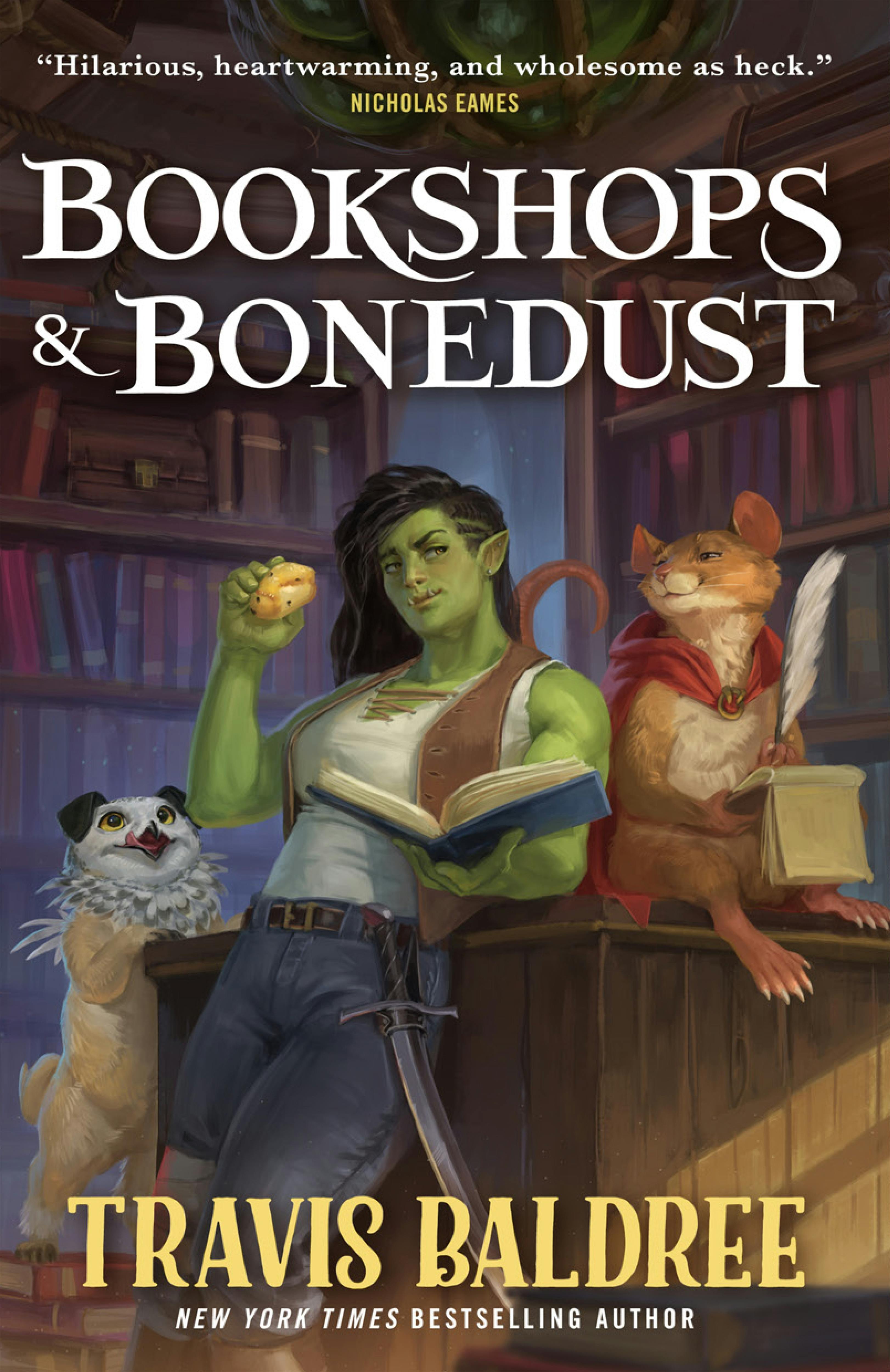 Travis Baldree: Bookshops and Bonedust (2023, Doherty Associates, LLC, Tom)