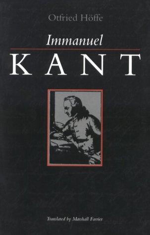 Otfried Höffe: Immanuel Kant (1994, State University of New York Press)