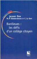 Jacques Pain, Marie-Pierre Grandin-Degois, Claude Le Goff: Banlieues  (Paperback, EME Editions Sociales Françaises (ESF))