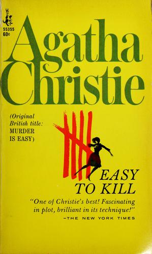 Agatha Christie: Easy to kill (1968, Pocket Books)