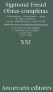 Sigmund Freud, Anna Freud: Sigmund Freud Obras Completas: 1927-31 (Paperback, Spanish language, Amorrortu Editores)