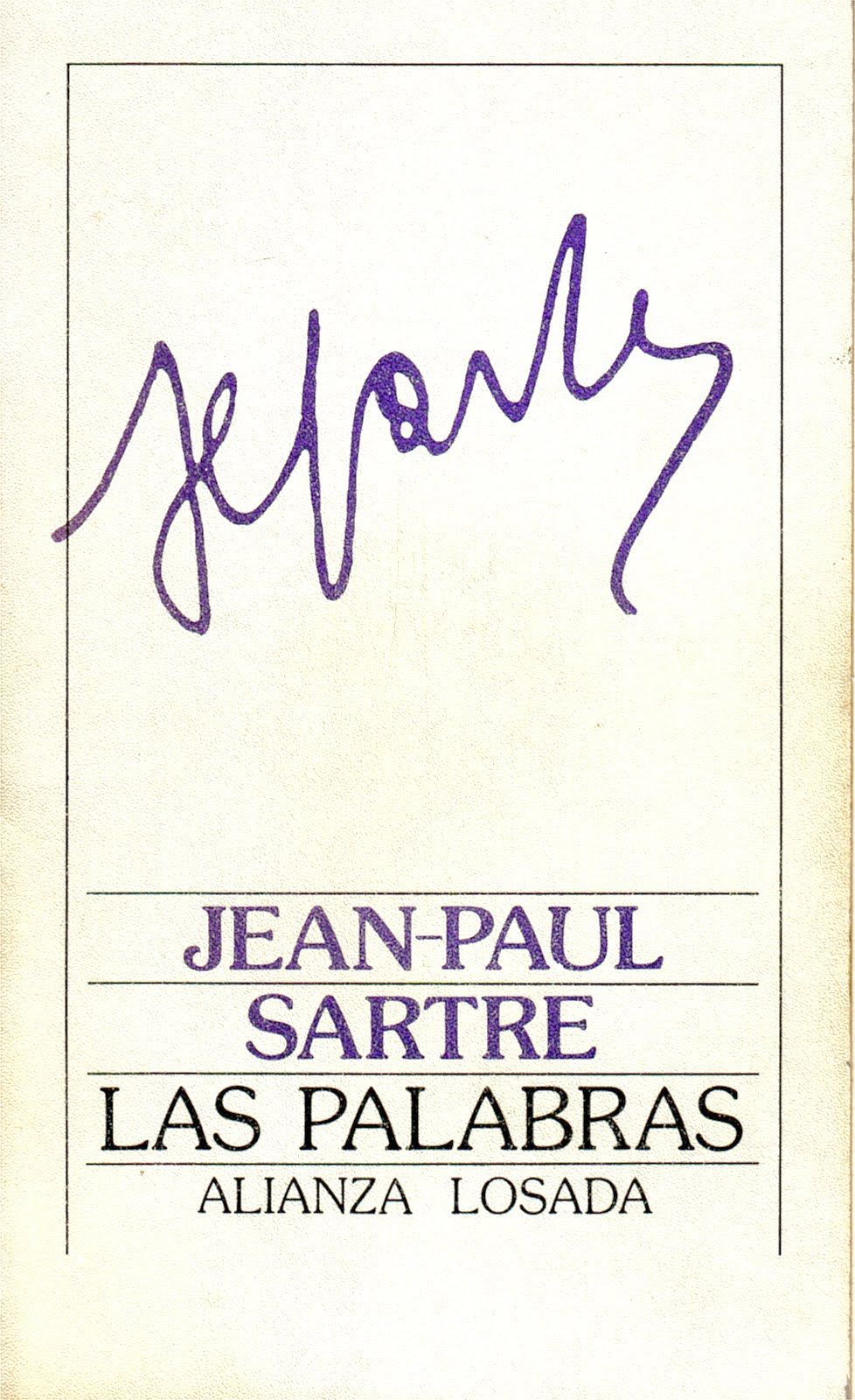 Jean-Paul Sartre: Las Palabras (Paperback, Español language, 2003)