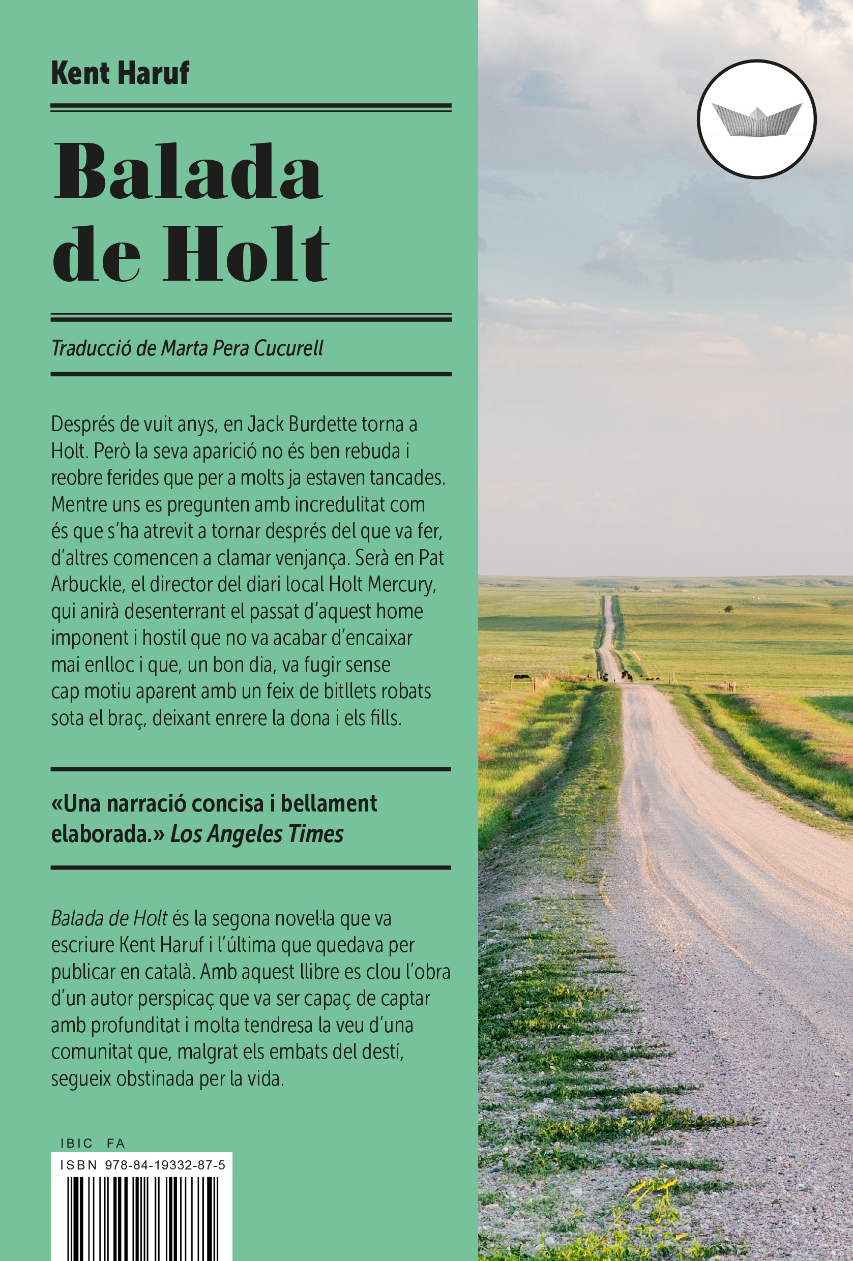 Marta Pera Cucurell, Kent Haruf: Balada de Holt (EBook, 2025, Periscopi)
