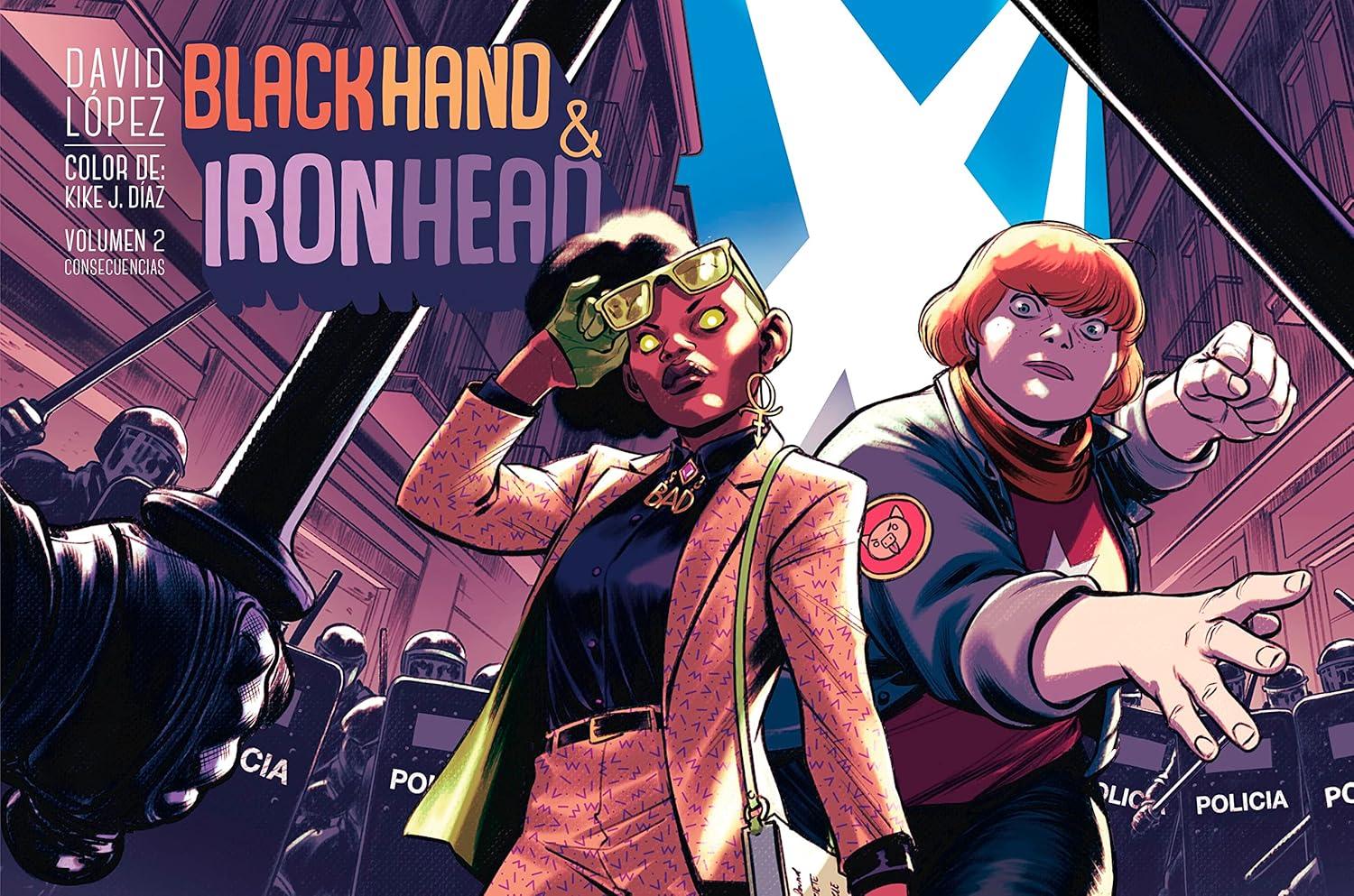 David López: Blackhand and Ironhead. Volumen 2 (GraphicNovel, Spanish language, Astiberri)