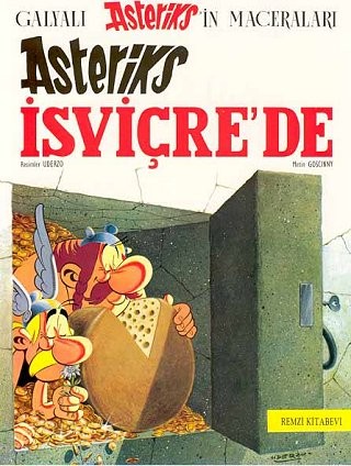 René Goscinny: Asteriks isviçre'de (Turkish language, 1995, Remzi Kitabevi)