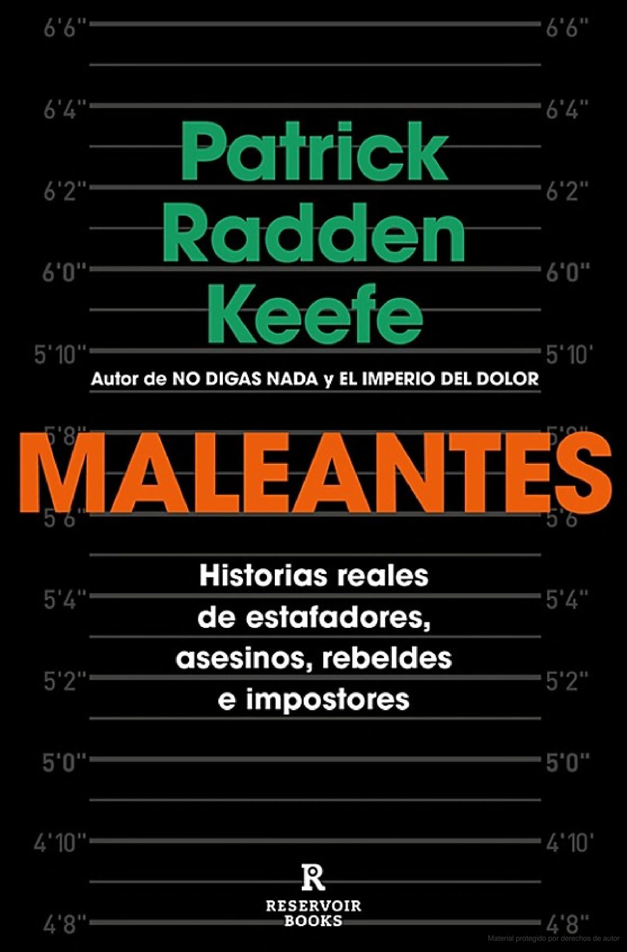Maleantes (Spanish language, 2023, Penguin Random House Grupo Editorial)