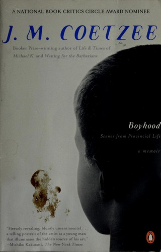 J. M. Coetzee: Boyhood (1998, Penguin Books)