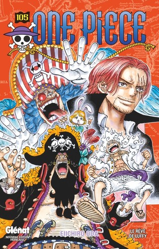 Eiichiro Oda: One Piece, tome 105 (French language, 2023, Glénat)