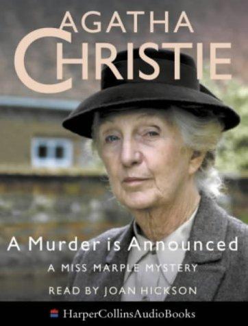 Agatha Christie: A Murder Is Announced (AudiobookFormat, 2001, HarperCollins Audio)