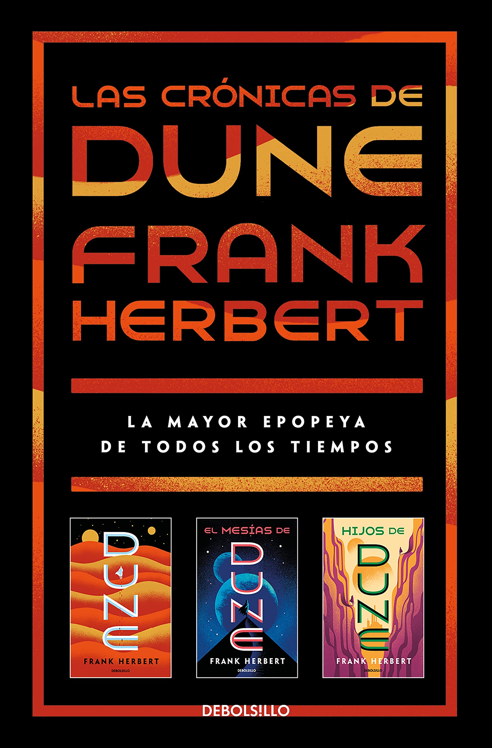 Frank Herbert: DUNE (pack con: Dune | El mesías de Dune | Hijos de Dune) (EBook, Español language, 2022, Debolsillo)
