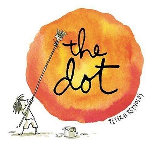 Peter H. Reynolds: The dot (2003, Candlewick Press)