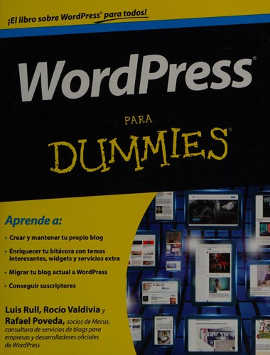 Luis Rull: WordPress para dummies (Spanish language, 2012, Centro Libros PAPF)