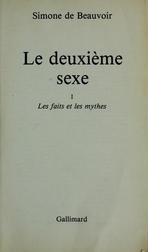 Simone de Beauvoir: Le deuxième sexe (Paperback, French language, 1986, Éditions Gallimard)