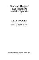 J.R.R. Tolkien: Finn and Hengest (1983, Houghton Mifflin)