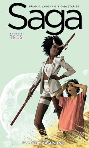 Brian K. Vaughan, Fiona Staples: Saga (Spanish language, 2013, PlanetaDeAgostini)