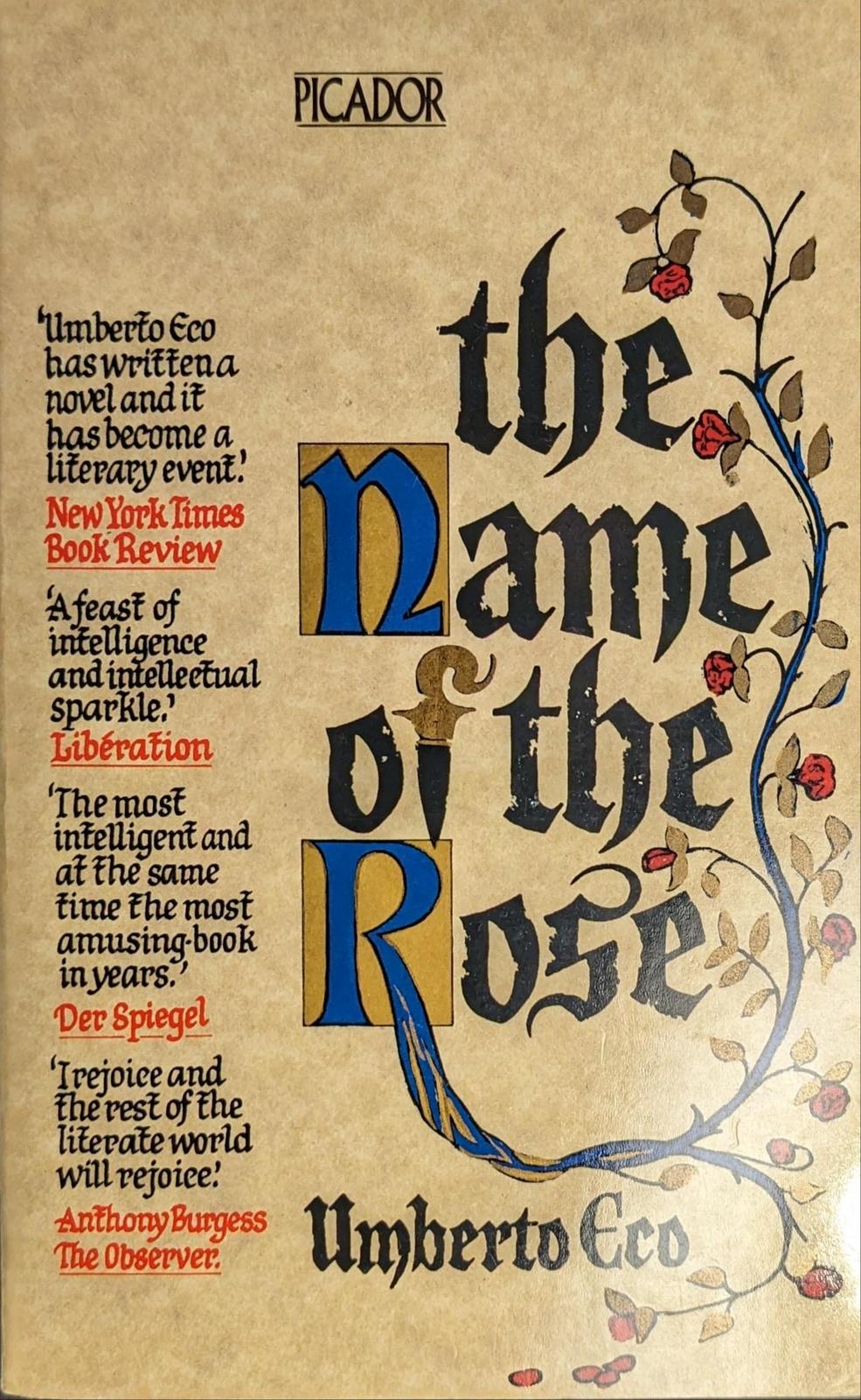 Umberto Eco: The Name of the Rose (Paperback, 1983, Picador)