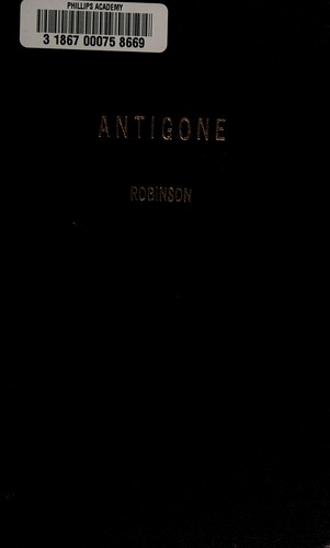 Sophocles: The Antigone. (1959)