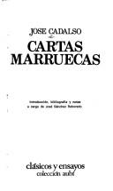 José Cadalso: Cartas marruecas (Spanish language, 1978, Hijos de José Bosch)