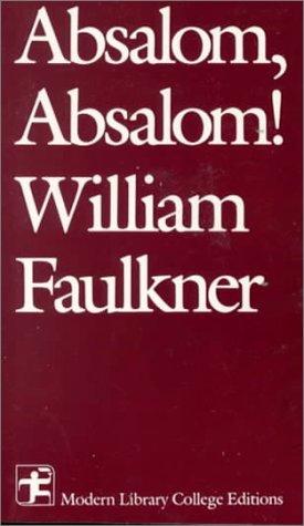 William Faulkner: Absalom, Absalom! (Paperback, 1966, McGraw-Hill)